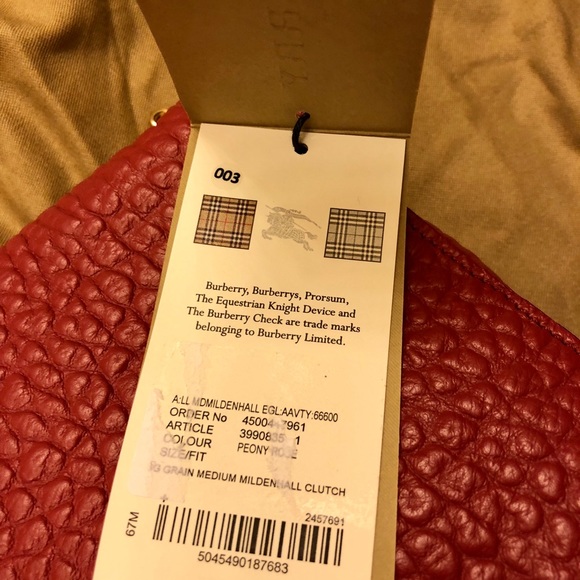 Burberry leather shoulder bag - Picture 4 of 8